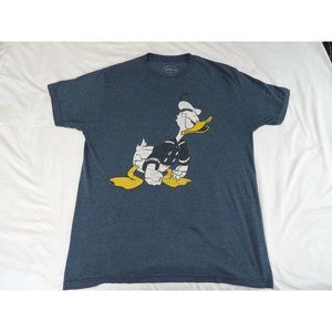 Disney Men's Blue Size Large Classic Daffy Duck T Shirt